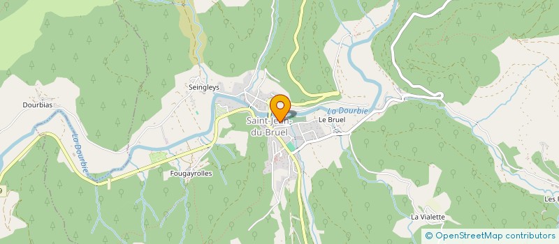 localisation de l'entreprise GAEC DE BELVEZET à LA COUVERTOIRADE