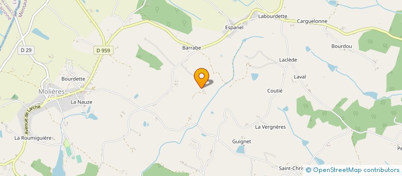 localisation de l'entreprise GAEC DE BERRY à VAZERAC