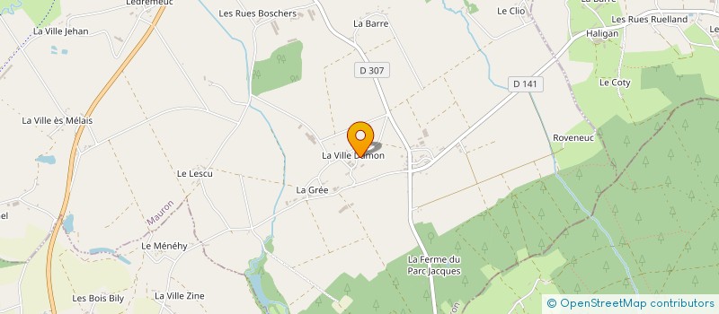 localisation de l'entreprise GAEC DE BEUVES à MAURON