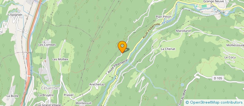 localisation de l'entreprise GAEC DE BISANNE à QUEIGE