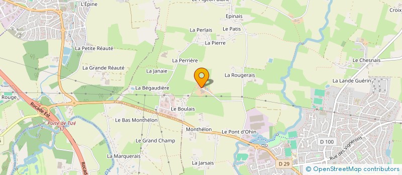 localisation de l'entreprise GAEC DE BLYS à ACIGNE