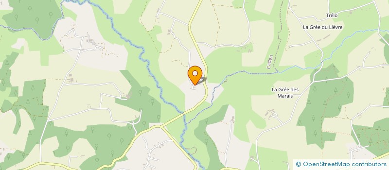 localisation de l'entreprise GAEC DE BODLIGAN à CADEN