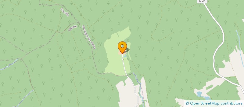 localisation de l'entreprise GAEC DE BOENE  MARTIGNY-LES-BAINS