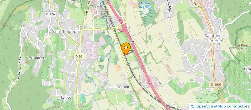 localisation de l'entreprise GAEC DE BOIS PLAN  MYANS