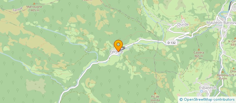 localisation de l'entreprise GAEC DE BRAMEVAQUE  BRAMEVAQUE