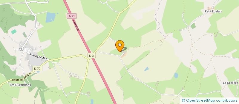 localisation de l'entreprise GAEC DE BRIE à HAUT-BOCAGE