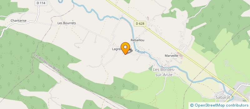 localisation de l'entreprise GAEC DE BROQUE à FORNEX