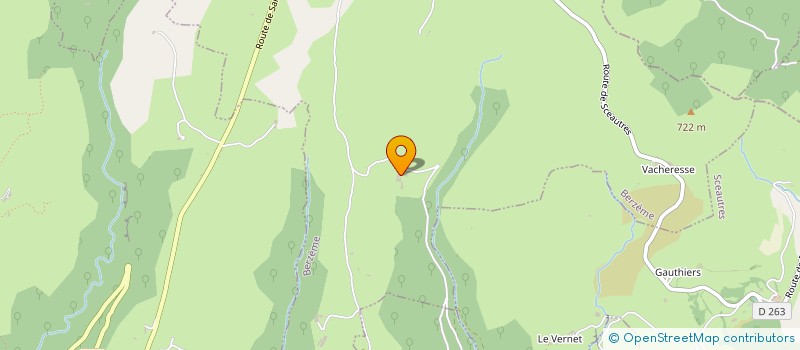 localisation de l'entreprise GAEC DE CHAIX  BERZEME