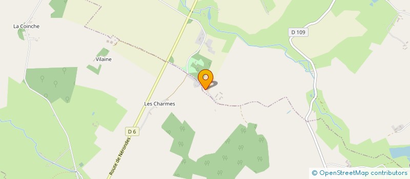 localisation de l'entreprise GAEC DE CHALIVOY  OUROUER-LES-BOURDELINS