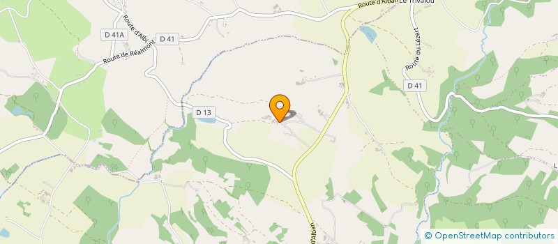 localisation de l'entreprise GAEC DE CHAMPAGNOL à TERRE-DE-BANCALIE