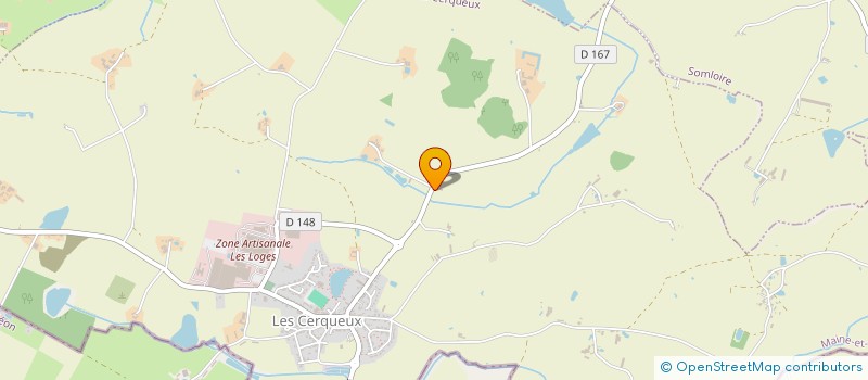 localisation de l'entreprise GAEC DE CHANDREAU à YZERNAY