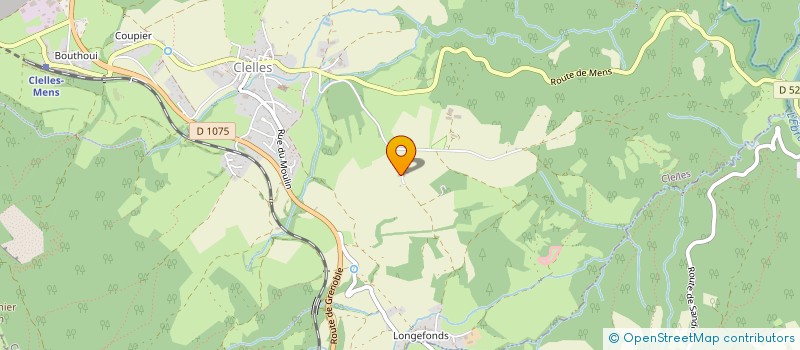 localisation de l'entreprise GAEC DE CHARLON  CLELLES