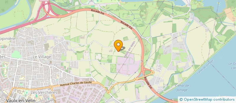 localisation de l'entreprise GAEC DE CHATEAUVIEUX à VAULX EN VELIN