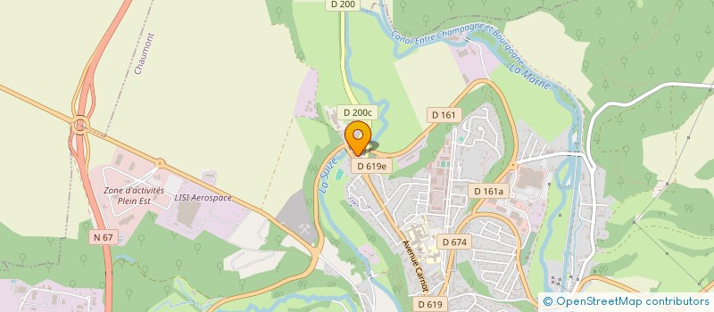 localisation de l'entreprise GAEC DE CHEVRAUCOURT à CHAUMONT