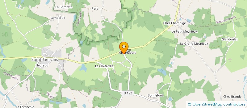localisation de l'entreprise GAEC DE CHEZ CIBERT à VAYRES