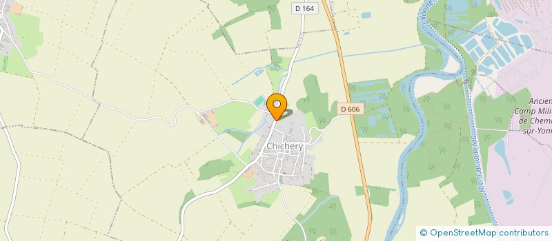 localisation de l'entreprise GAEC DE CHICHERY  CHICHERY