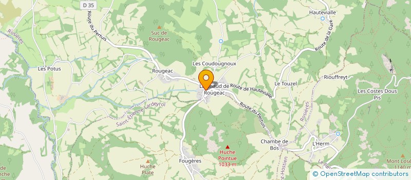 localisation de l'entreprise GAEC DE CHOUVEL II à BEAULIEU