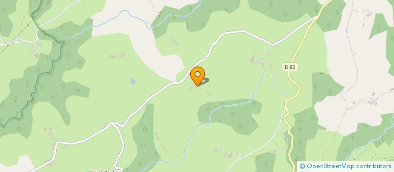 localisation de l'entreprise GAEC DE COMBESCURE  LE MASNAU-MASSUGUIES