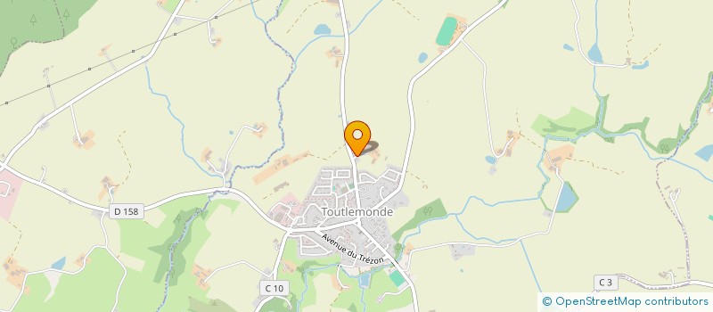 localisation de l'entreprise GAEC DE COQ BERLANDE  TOUTLEMONDE