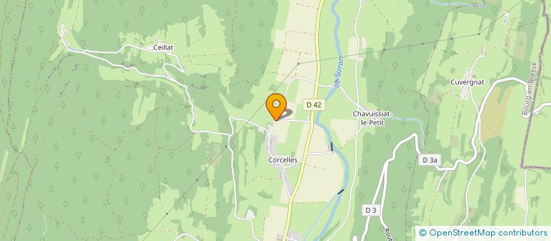 localisation de l'entreprise GAEC DE CORCELLES à NIVIGNE ET SURAN