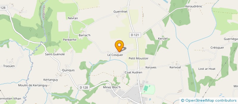 localisation de l'entreprise GAEC DE COSQUER à LANGONNET