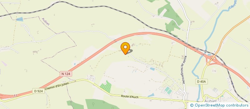 localisation de l'entreprise GAEC DE COUAYROUX  CRASTES