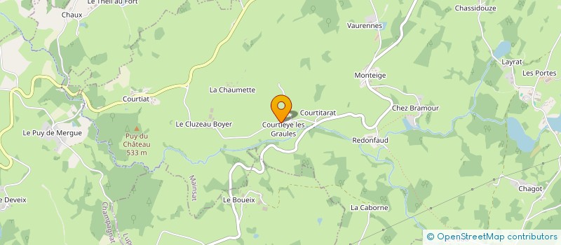 localisation de l'entreprise GAEC DE COURTIEYE à MAINSAT