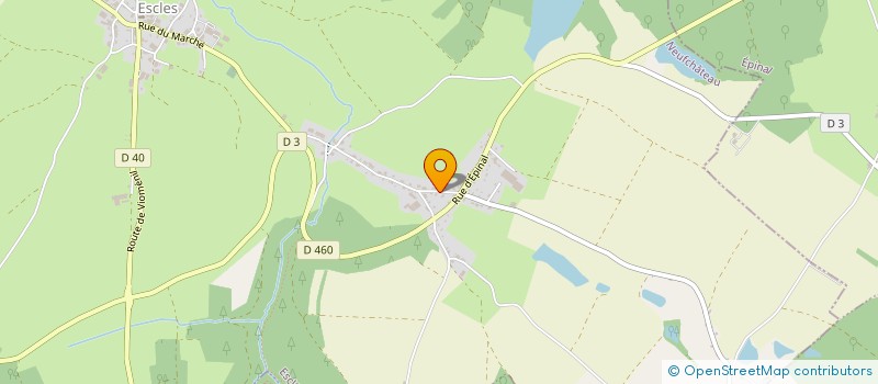 localisation de l'entreprise GAEC DE DEBAIN  SANS-VALLOIS