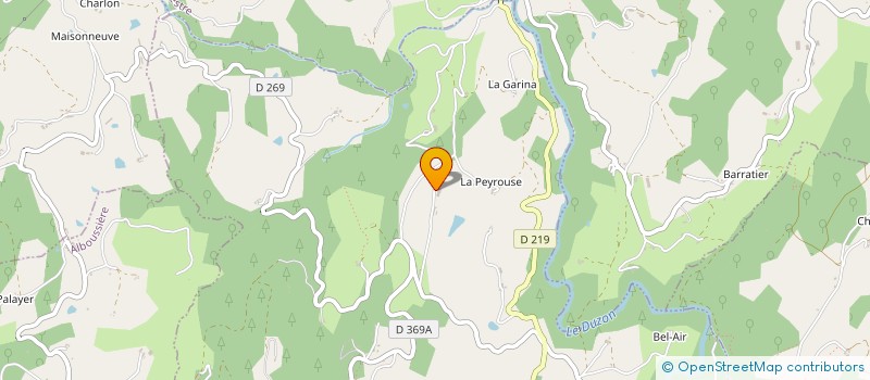 localisation de l'entreprise GAEC DE DEYRAS à CHAMPIS
