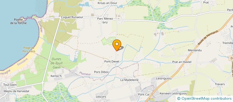 localisation de l'entreprise GAEC DE DIALAE  COMBRIT