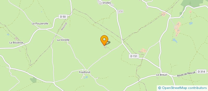 localisation de l'entreprise GAEC DE FAIX  MAZIRAT