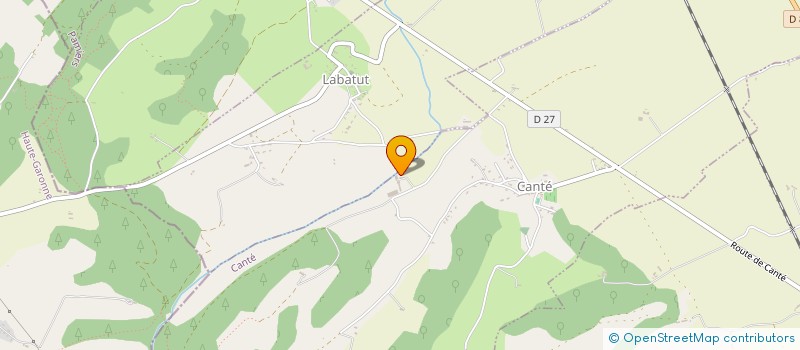 localisation de l'entreprise GAEC DE FANTIE à CANTE