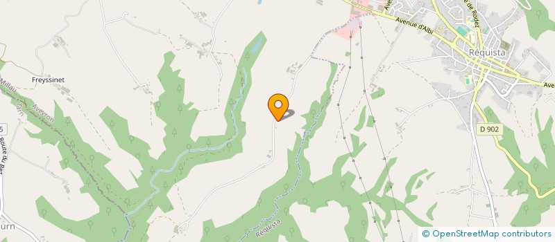 localisation de l'entreprise GAEC DE FARRADET  SAINT-JEAN-DELNOUS