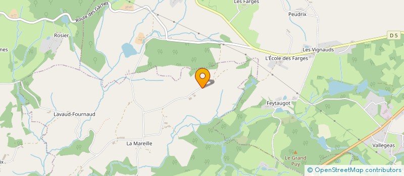 localisation de l'entreprise GAEC DE FEYTCHOLET à MOISSANNES