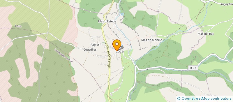 localisation de l'entreprise GAEC DE FONFRECHE  CASTANET