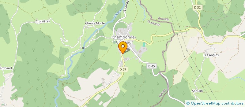 localisation de l'entreprise GAEC DE FOURGOU à BEL-AIR-VAL-D'ANCE