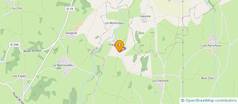 localisation de l'entreprise GAEC DE FREGEREIX à RETERRE