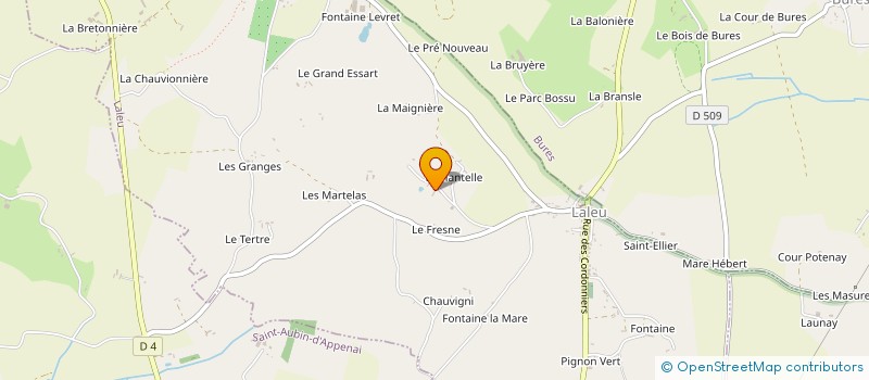 localisation de l'entreprise GAEC DE FREMISSON à LALEU