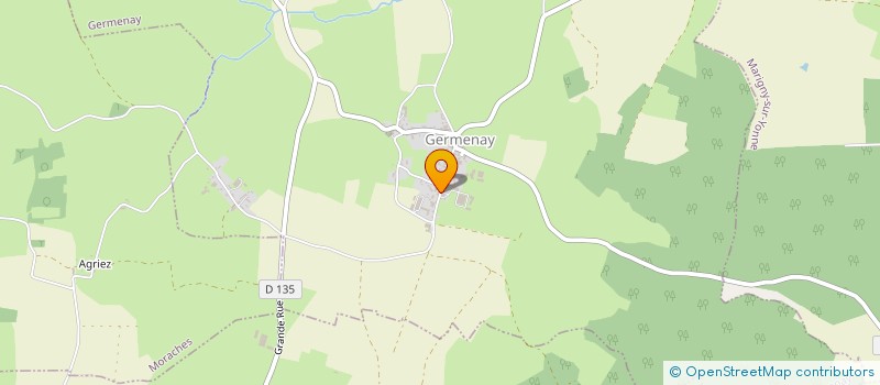 localisation de l'entreprise GAEC DE GERMENAY à GERMENAY