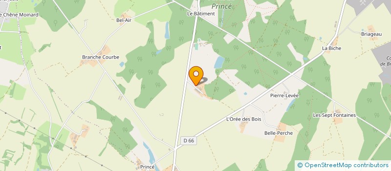 localisation de l'entreprise GAEC DE GRAND'LANDE à CHAUMES-EN-RETZ