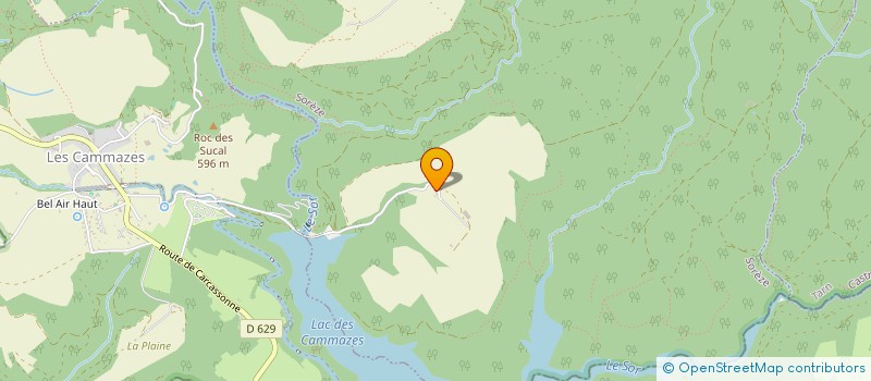 localisation de l'entreprise GAEC DE GRANGE BASSE  SOREZE