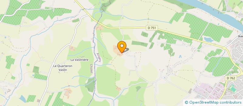 localisation de l'entreprise GAEC DE GRESIGNE à CHALONNES-SUR-LOIRE