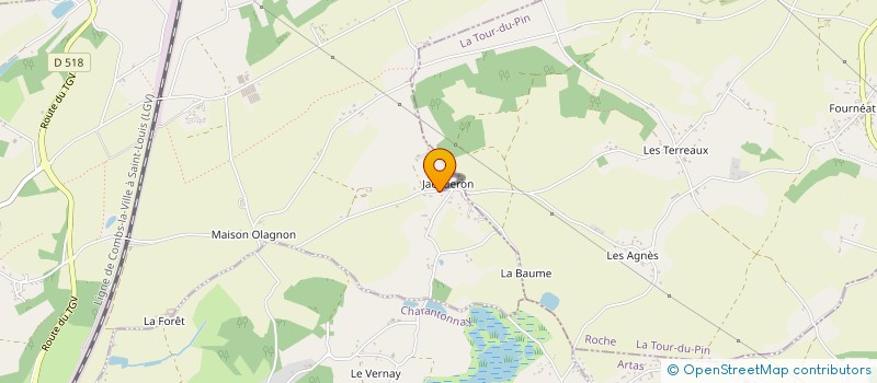 localisation de l'entreprise GAEC DE JACQUERON à SAINT-GEORGES-D'ESPERANCHE