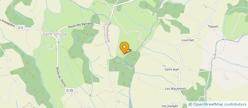 localisation de l'entreprise GAEC DE JANSAVIS à MONTDURAUSSE