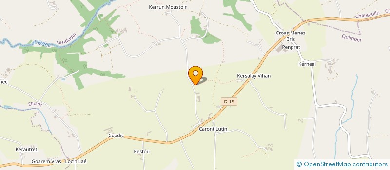 localisation de l'entreprise GAEC DE KERHUEL à CORAY