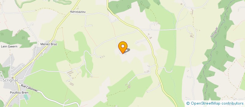 localisation de l'entreprise GAEC DE KERVEN  LANNEANOU
