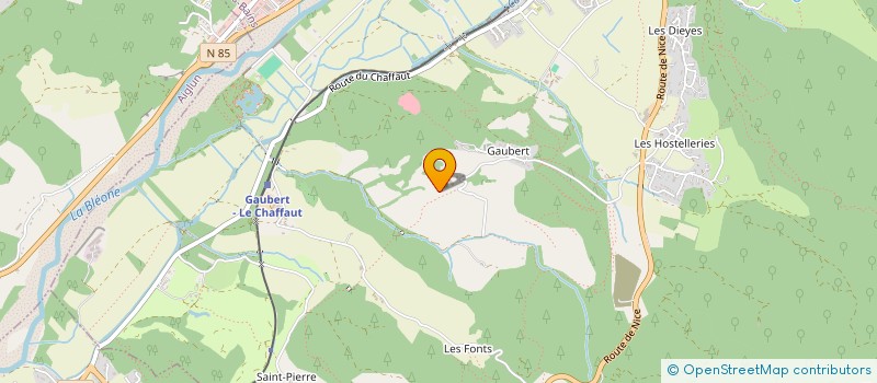 localisation de l'entreprise GAEC DE L'ADRET DE GAUBERT  DIGNE-LES-BAINS