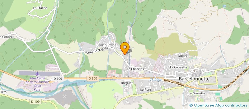 localisation de l'entreprise GAEC DE L'ADROIT à SAINT-PONS