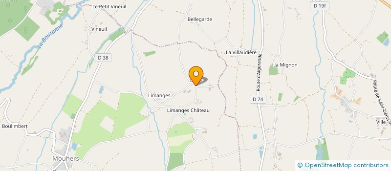 localisation de l'entreprise GAEC DE L'AGE à MOUHERS