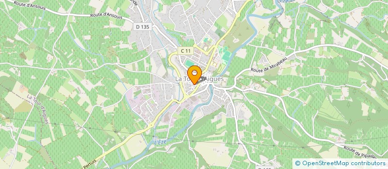 localisation de l'entreprise GAEC DE L'AIGUES  VITROLLES-EN-LUBERON